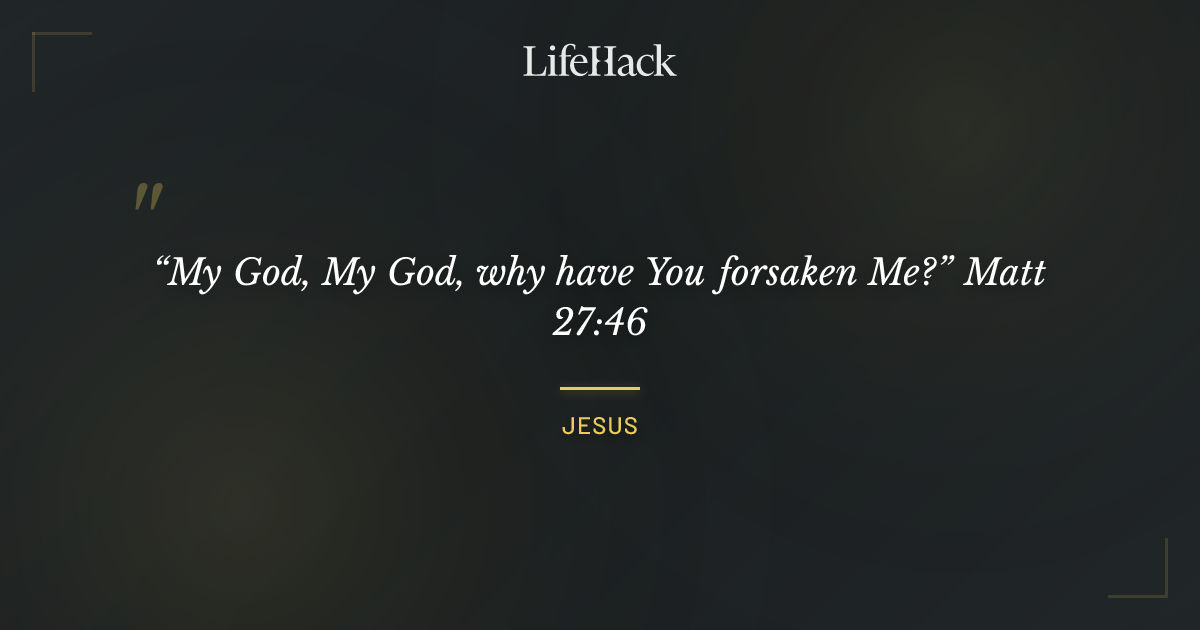 Quote by Jesus