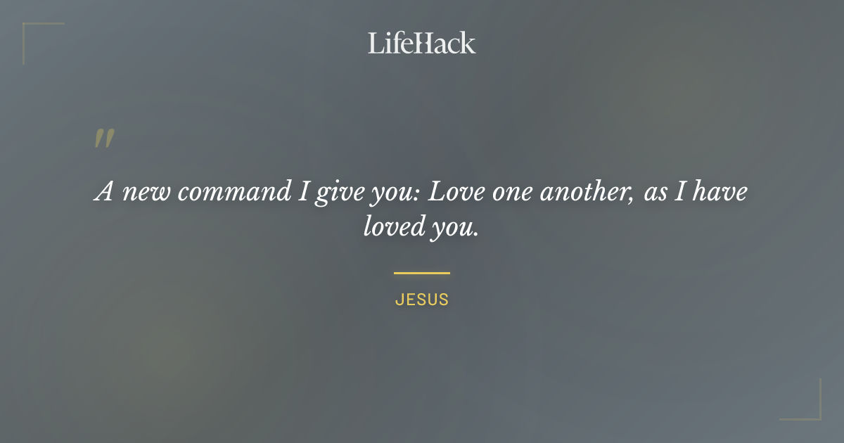 Quote by Jesus