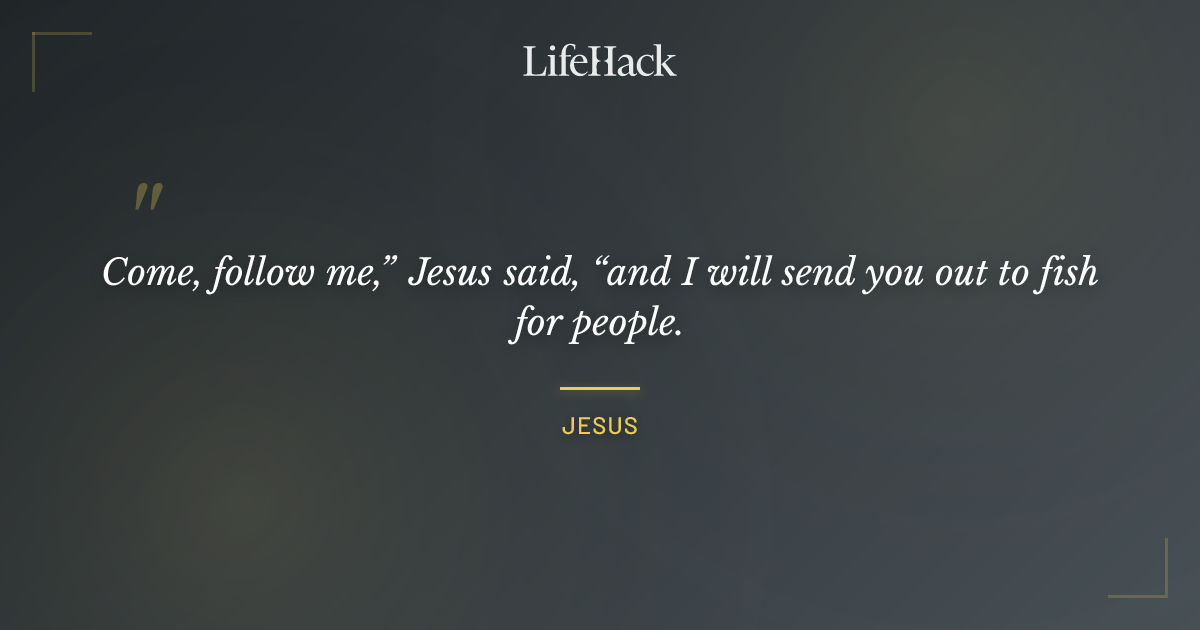 Quote by Jesus