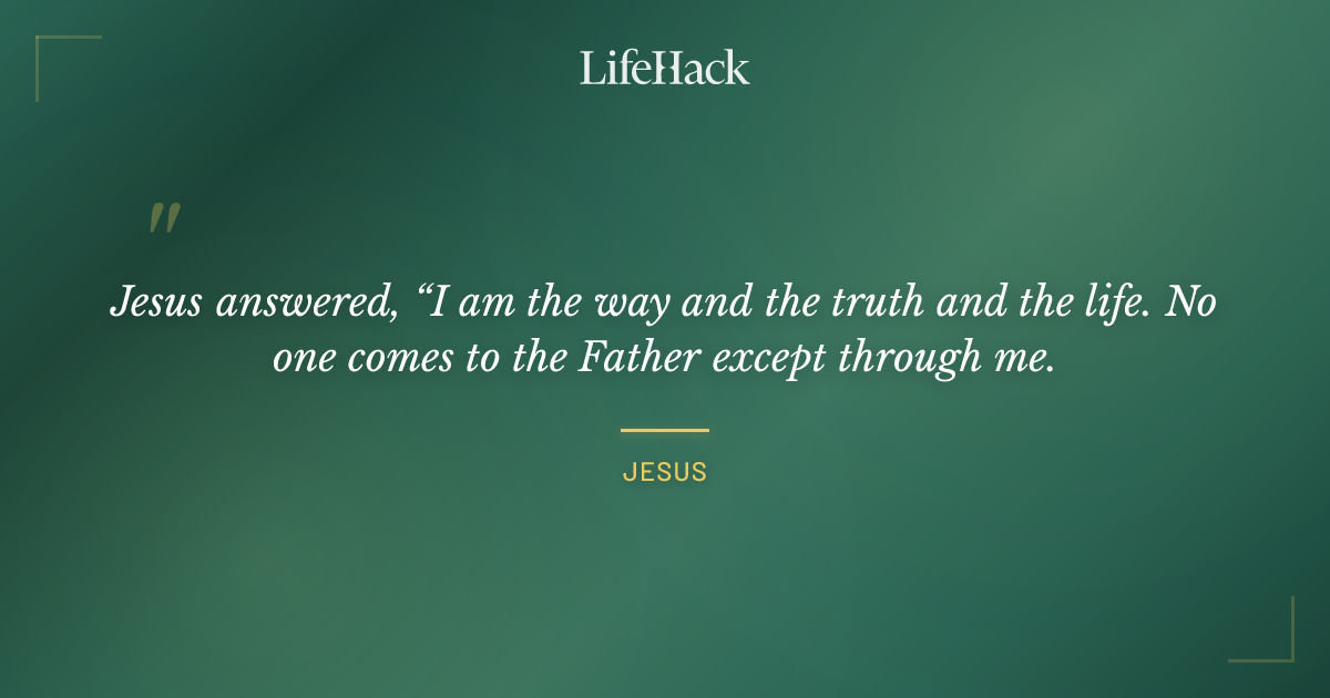 Quote by Jesus