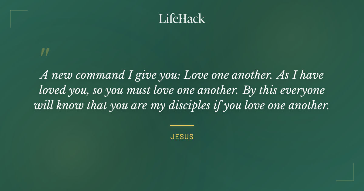 Quote by Jesus
