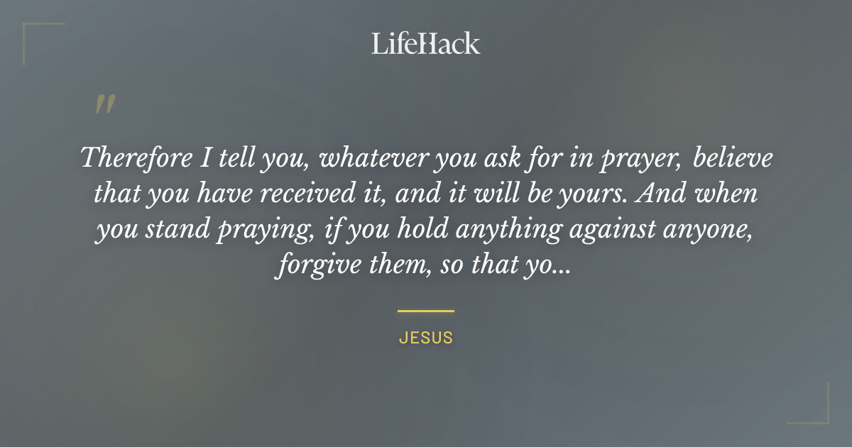 Quote by Jesus
