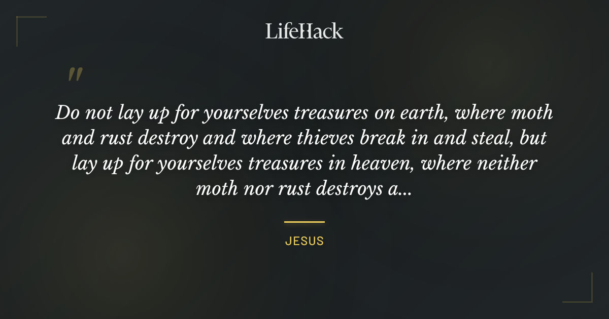 Quote by Jesus