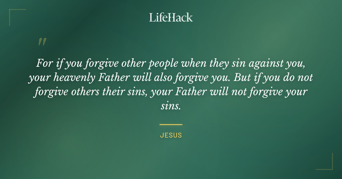 Quote by Jesus