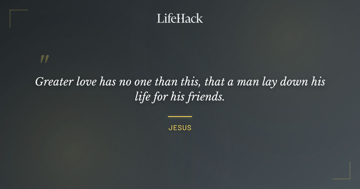 Quote by Jesus