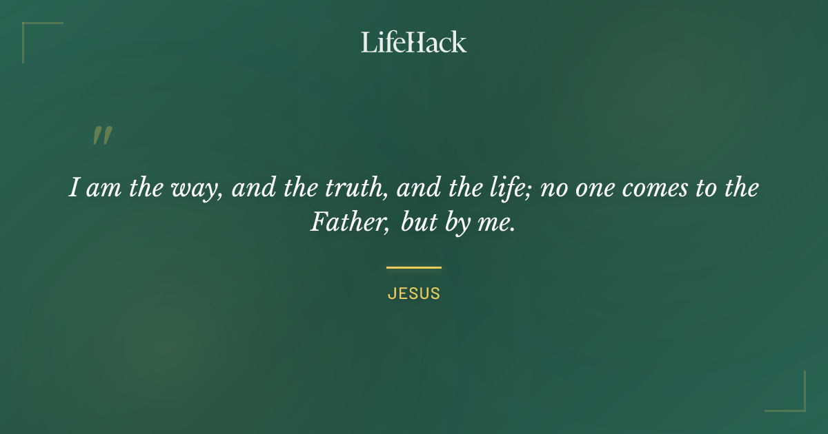 Quote by Jesus