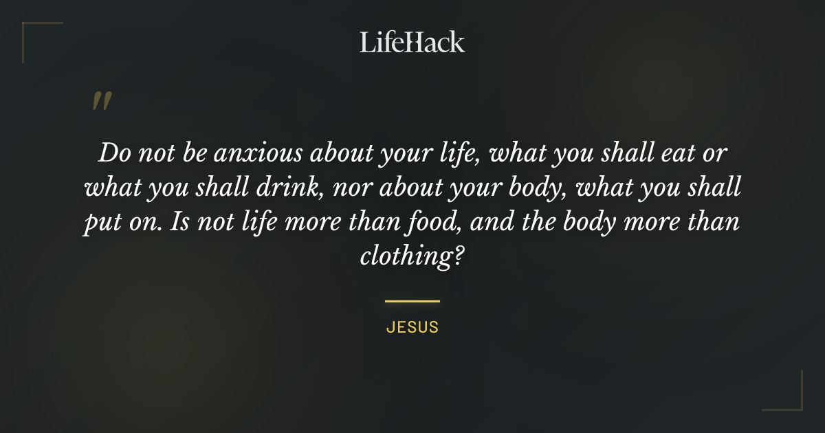 Quote by Jesus