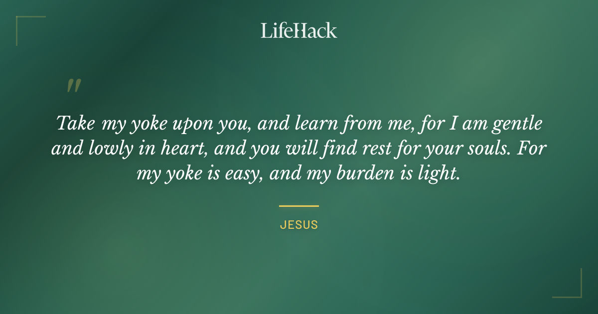 Quote by Jesus