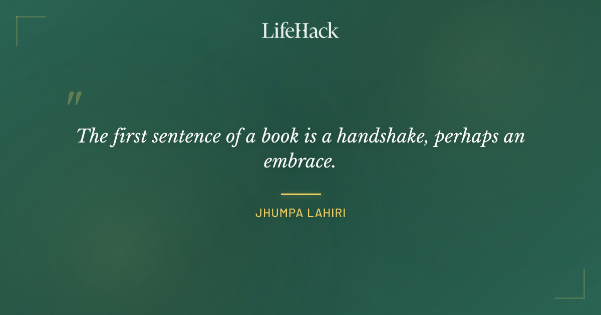 Quote by Jhumpa Lahiri