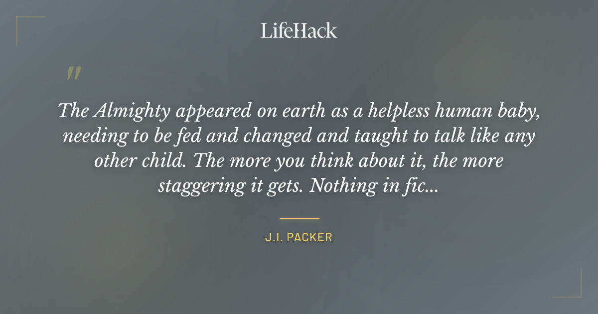 Quote by J.I. Packer