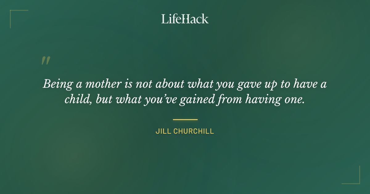 Quote by Jill Churchill