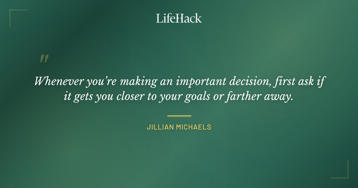 Quote by Jillian Michaels