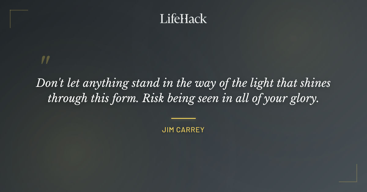 Quote by Jim Carrey