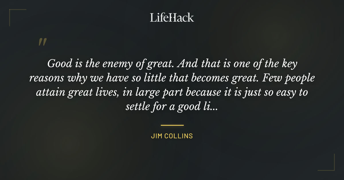 Quote by Jim Collins