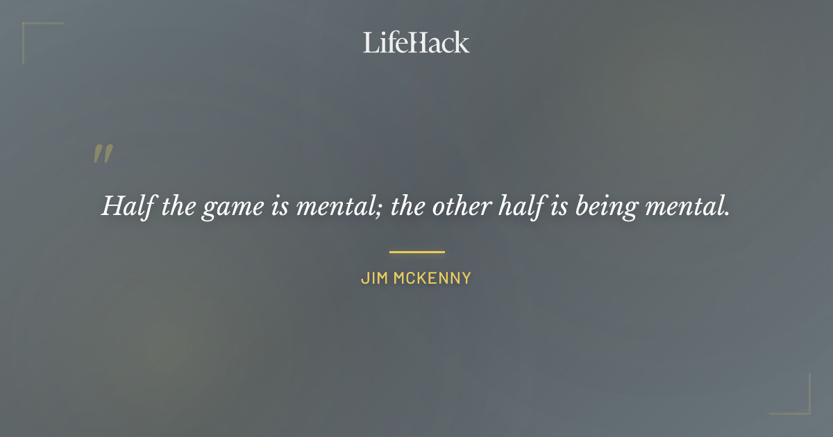Quote by Jim McKenny