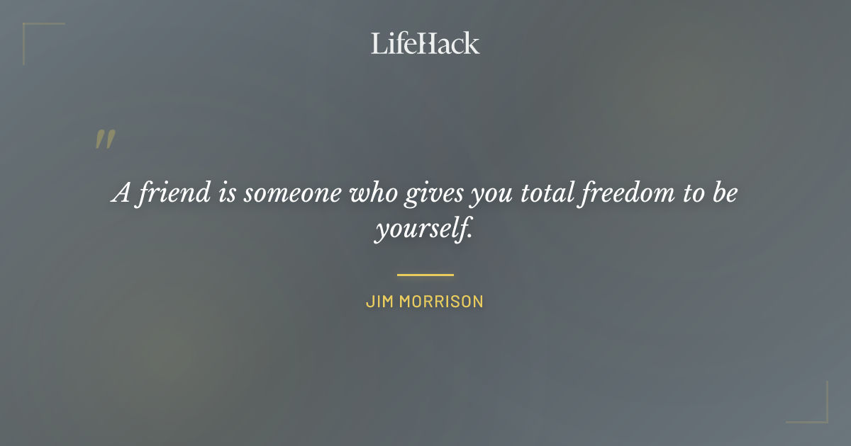 Quote by Jim Morrison