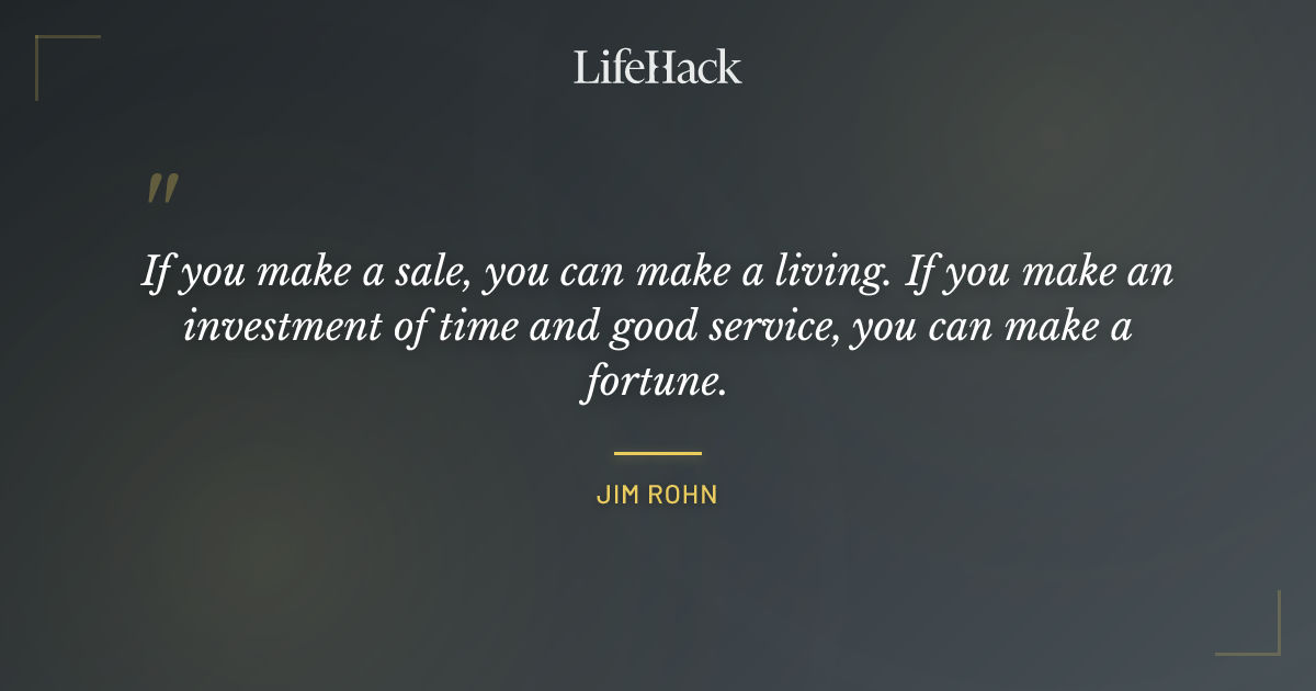 Quote by Jim Rohn