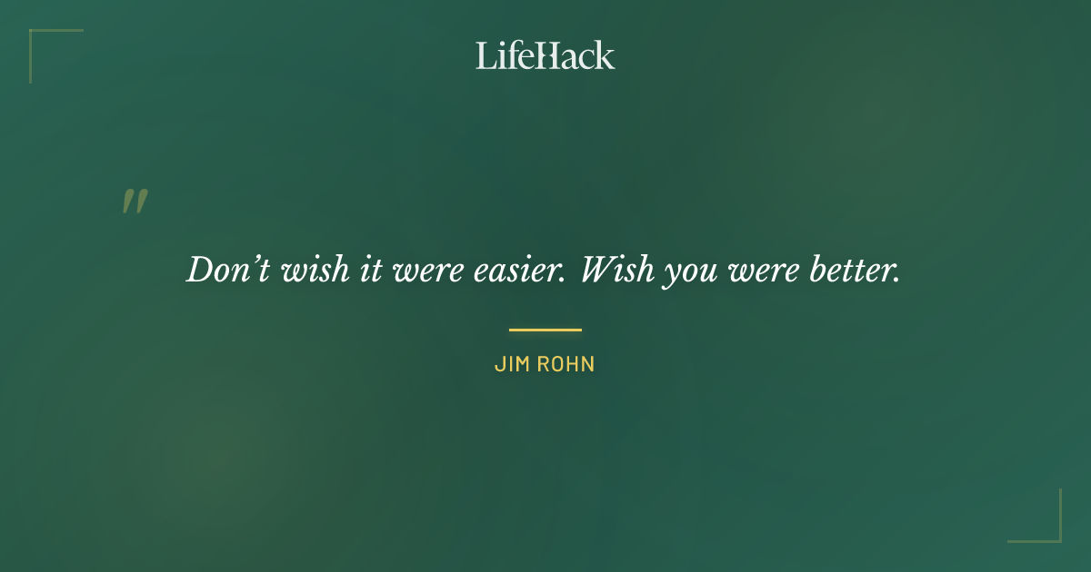 Quote by Jim Rohn