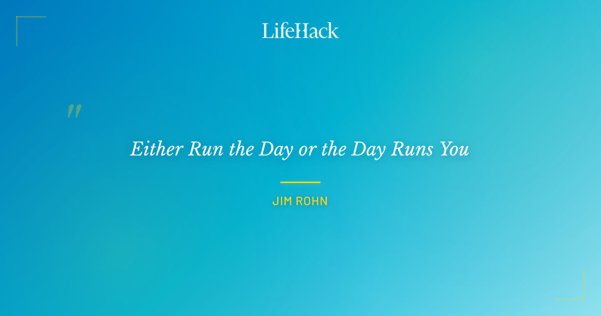 Quote by Jim Rohn