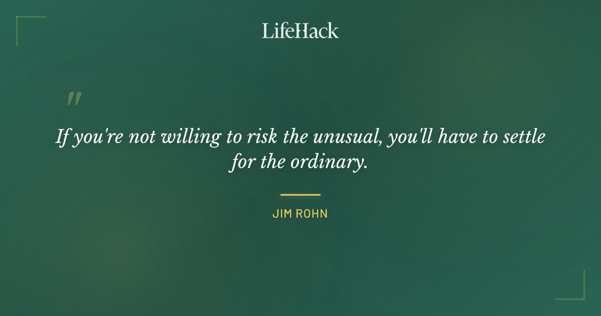 Quote by Jim Rohn