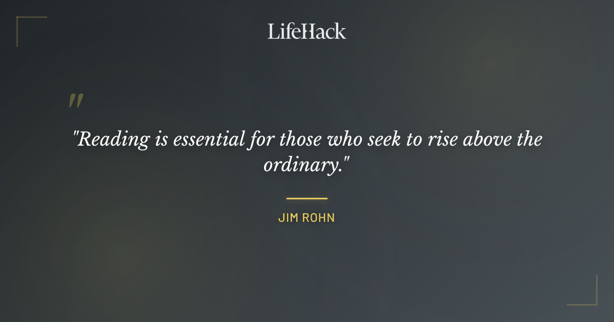 Quote by Jim Rohn