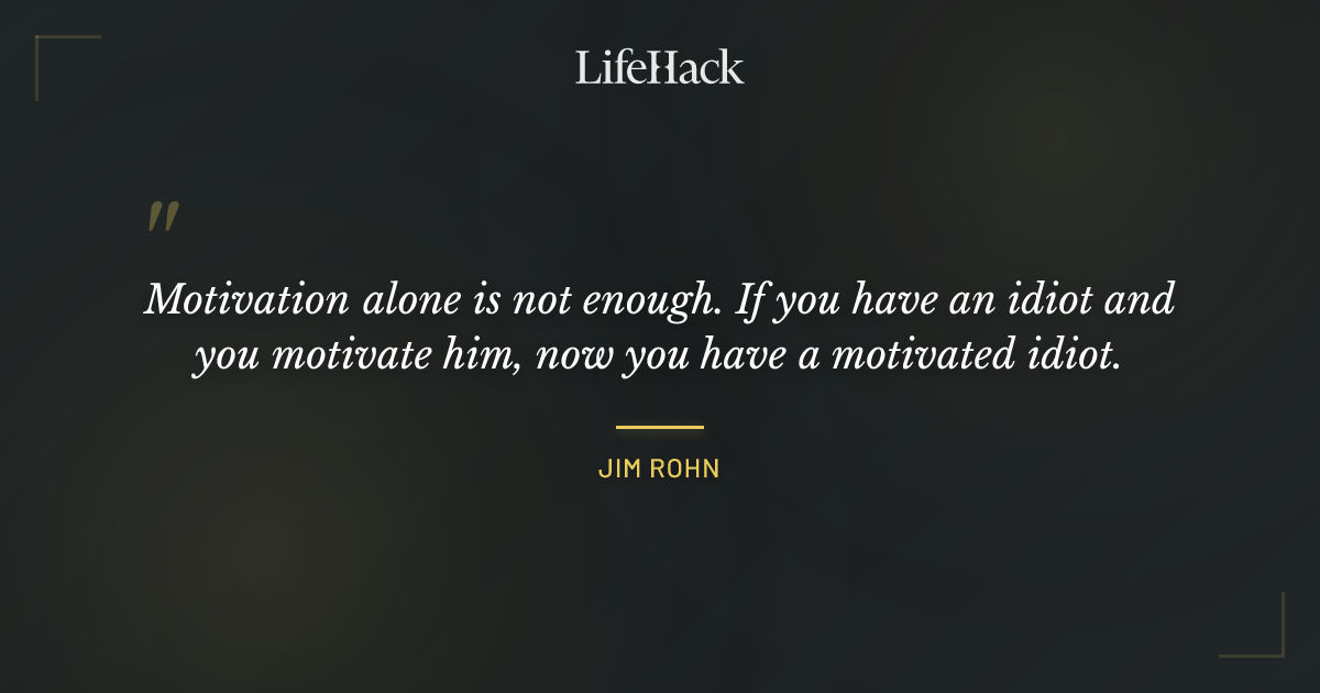 Quote by Jim Rohn
