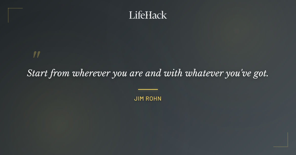 Quote by Jim Rohn