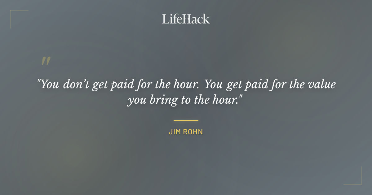 Quote by Jim Rohn