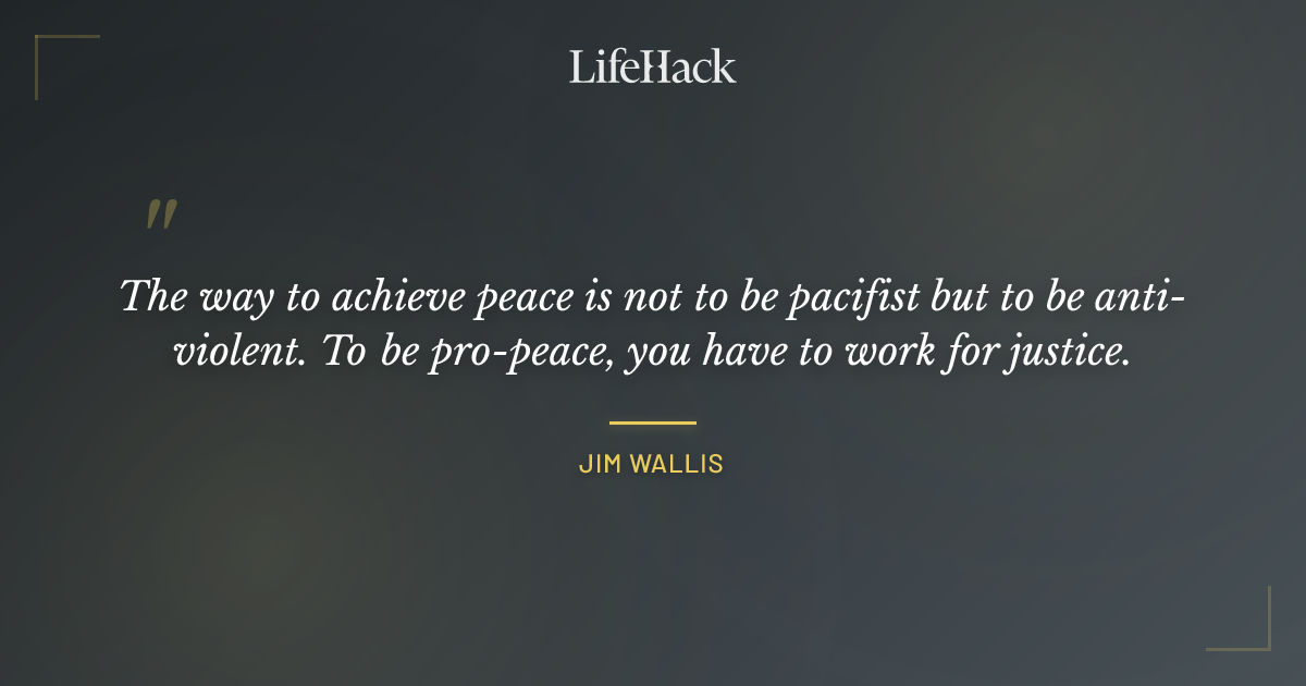 Quote by Jim Wallis