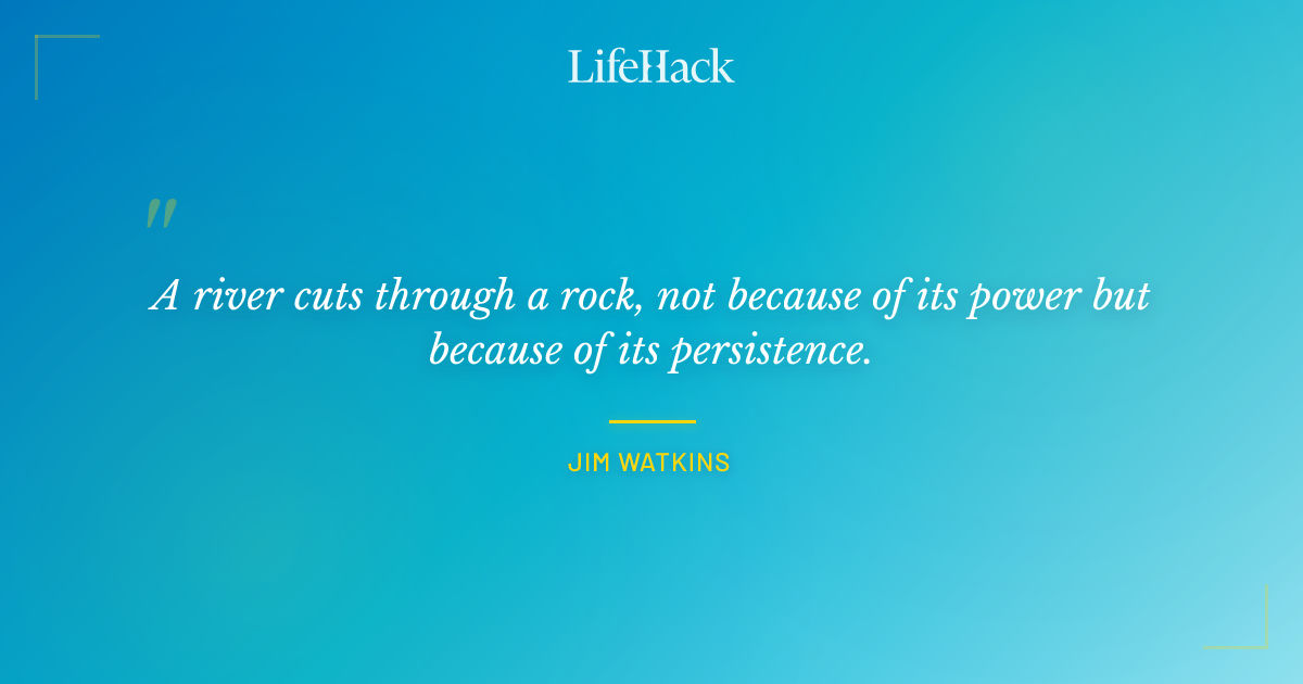 Quote by Jim Watkins