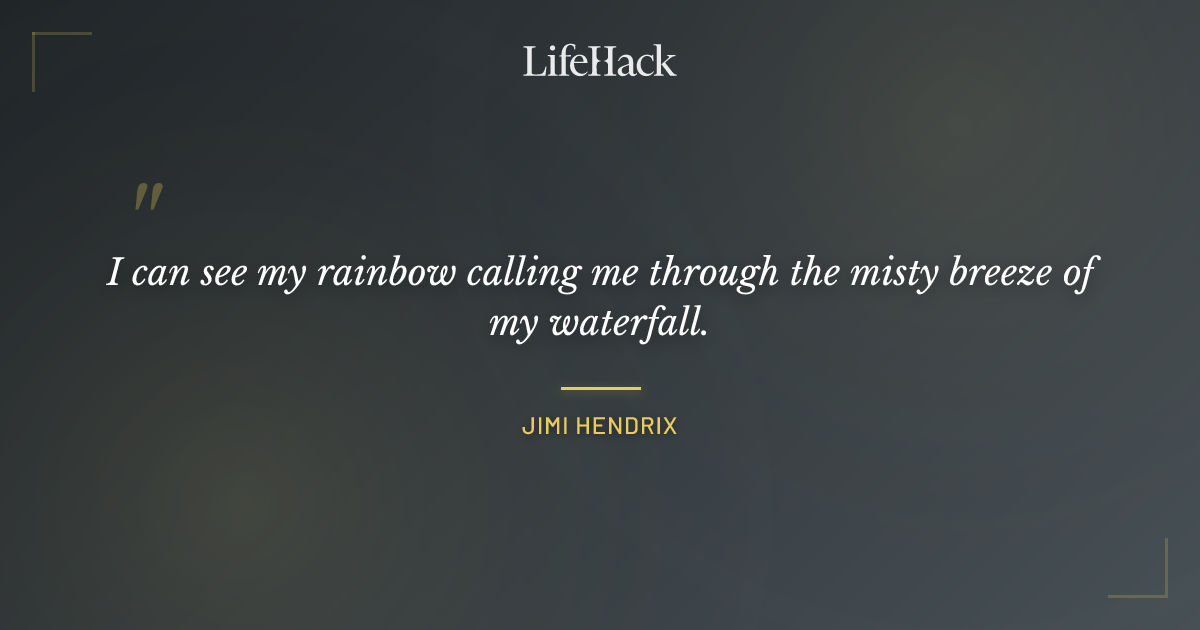 Quote by Jimi Hendrix