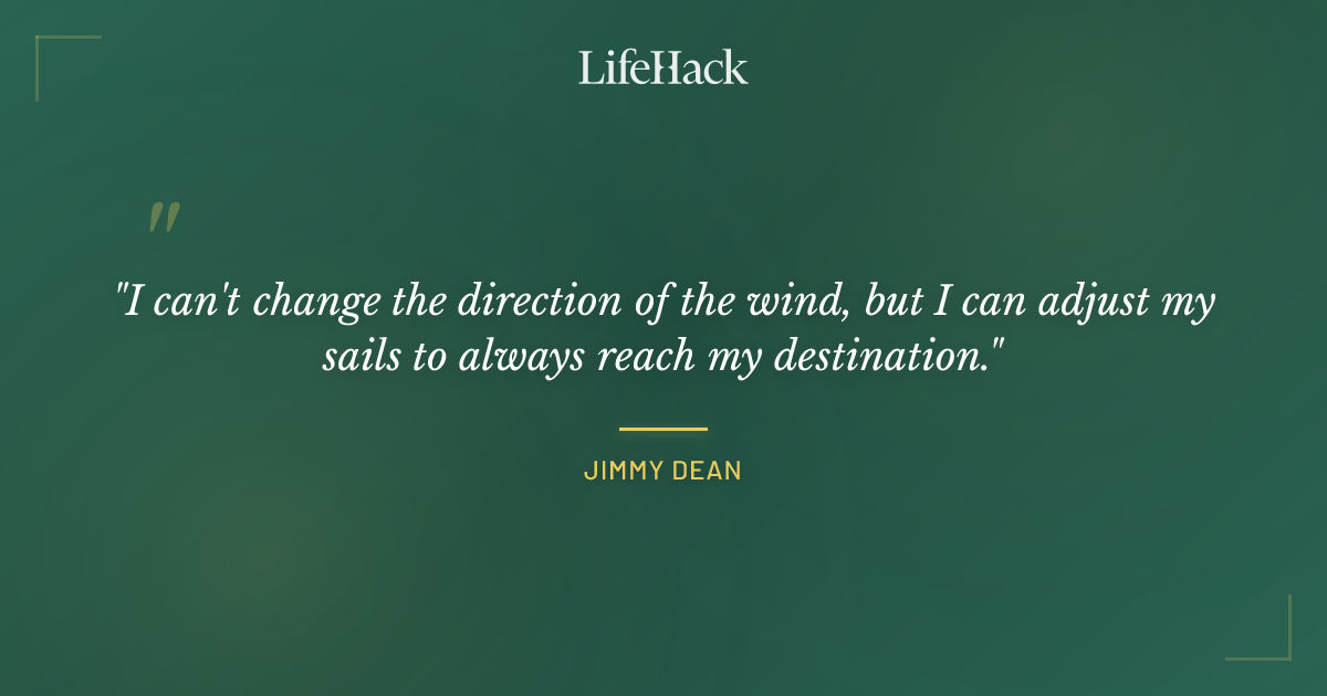 Quote by Jimmy Dean