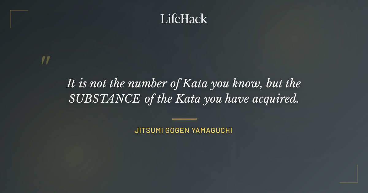 Quote by Jitsumi Gogen Yamaguchi