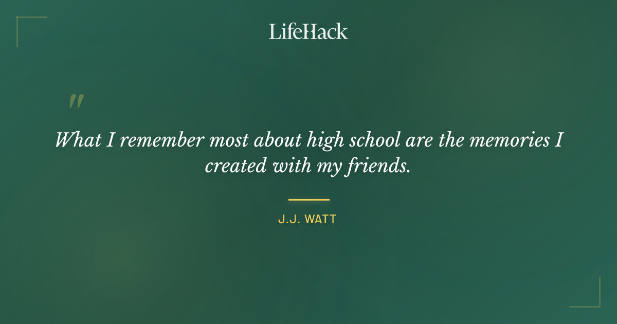 Quote by J.J. Watt