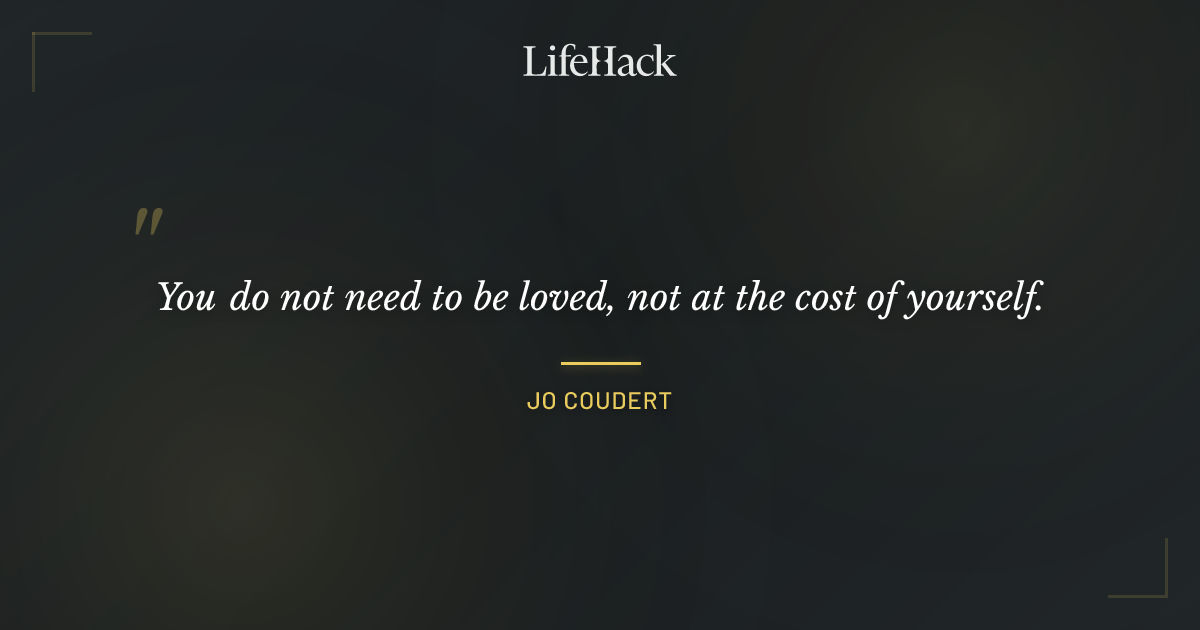 Quote by Jo Coudert
