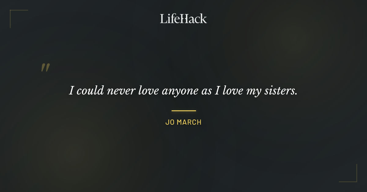 Quote by Jo March