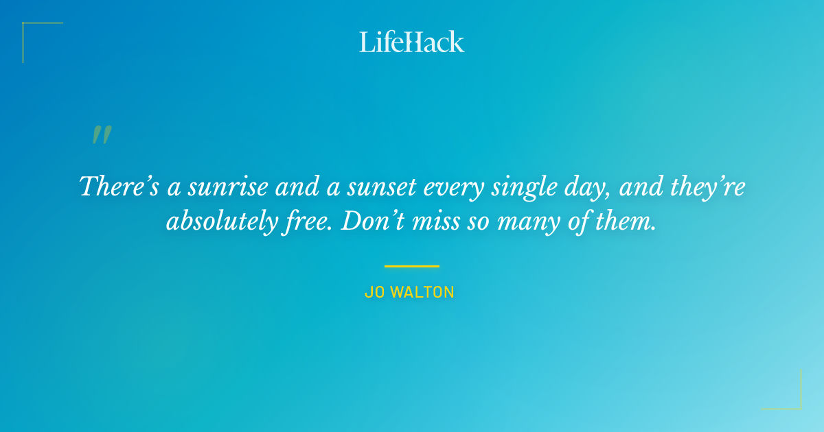 Quote by Jo Walton