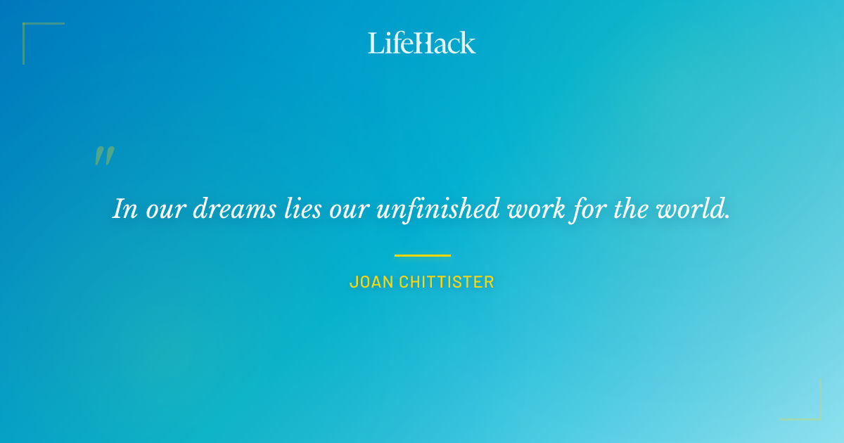 Quote by Joan Chittister