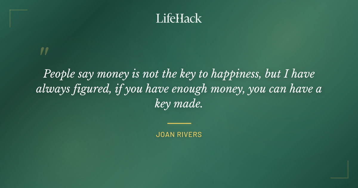 Quote by Joan Rivers