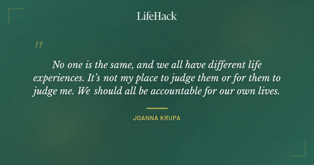 Quote by Joanna Krupa