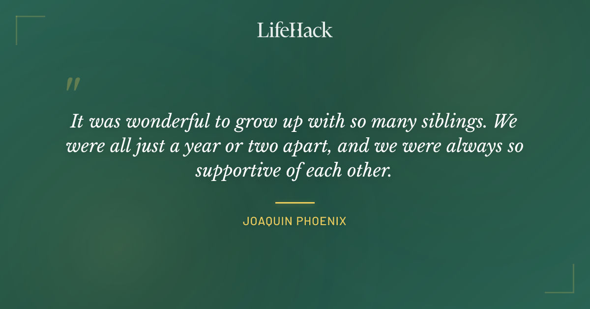 Quote by Joaquin Phoenix