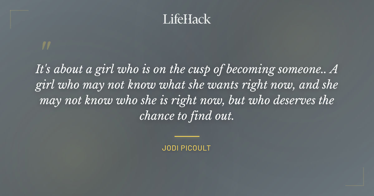 Quote by Jodi Picoult