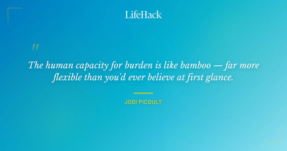 Quote by Jodi Picoult