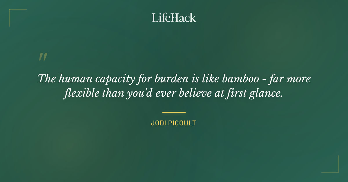 Quote by Jodi Picoult
