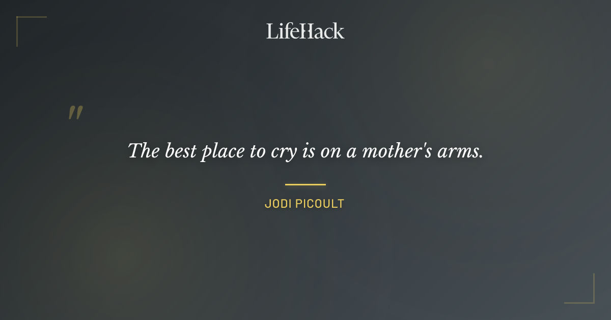 Quote by Jodi Picoult