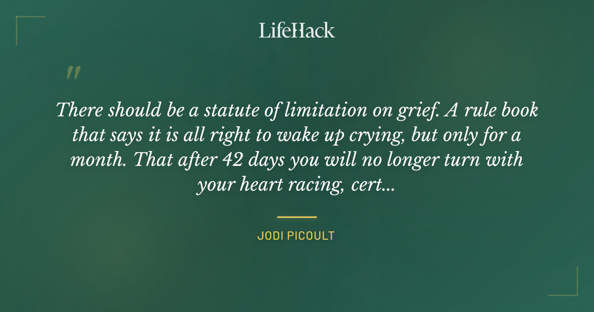 Quote by Jodi Picoult