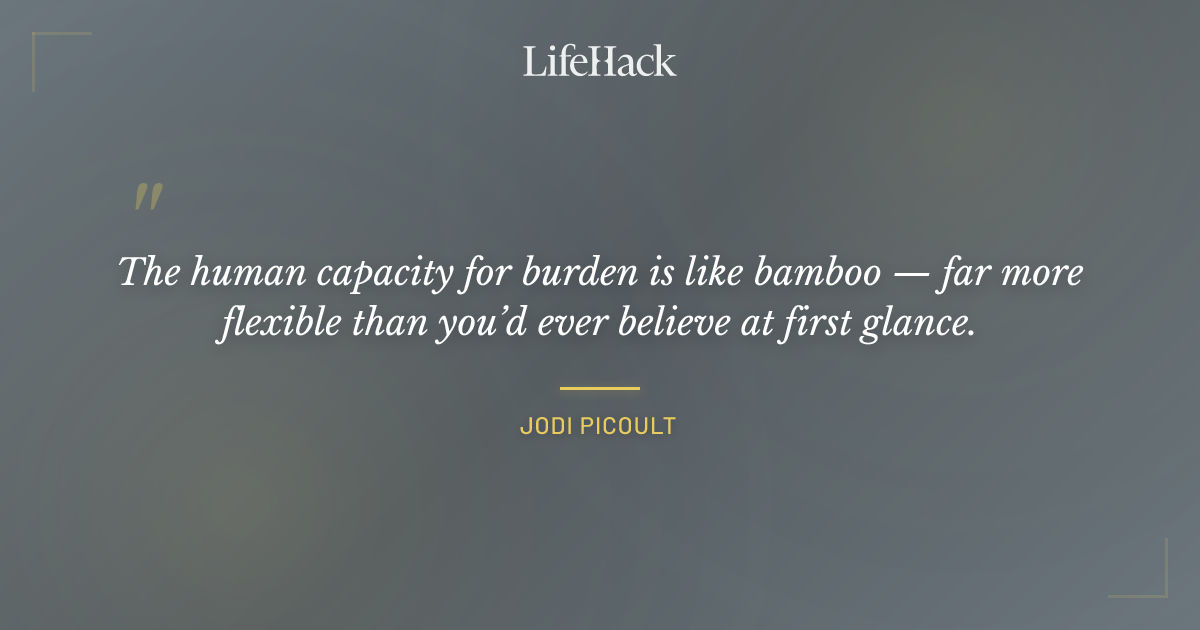 Quote by Jodi Picoult