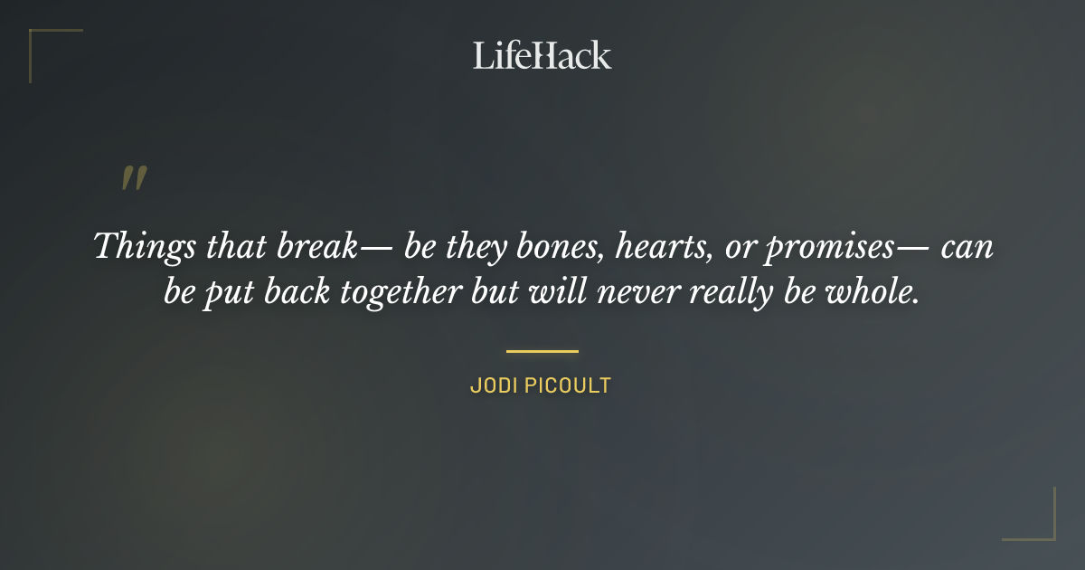 Quote by Jodi Picoult