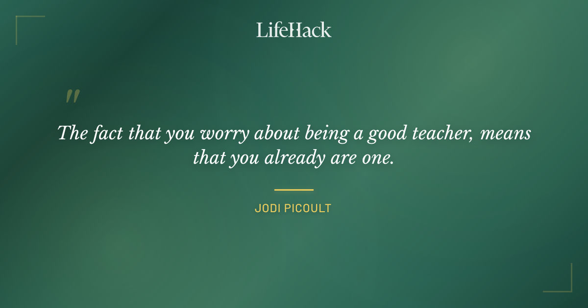 Quote by Jodi Picoult