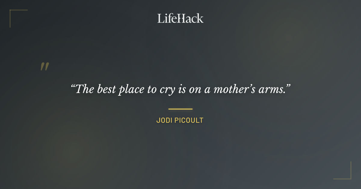 Quote by Jodi Picoult
